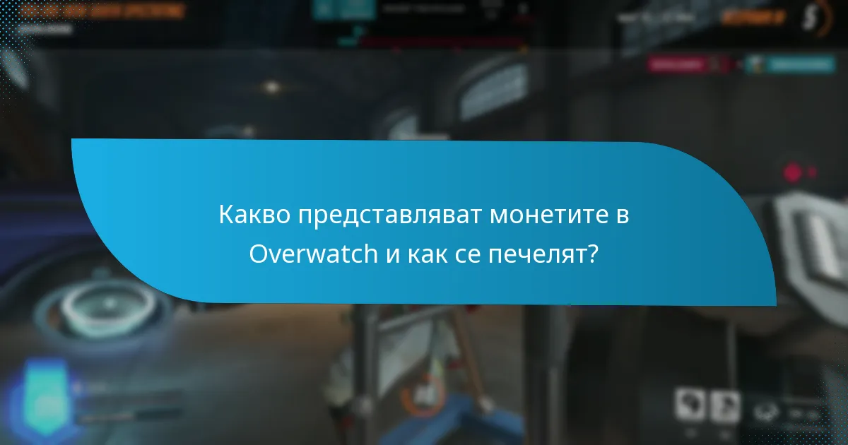 Кои събития допринасят най-много за печалбите от монети в Overwatch?